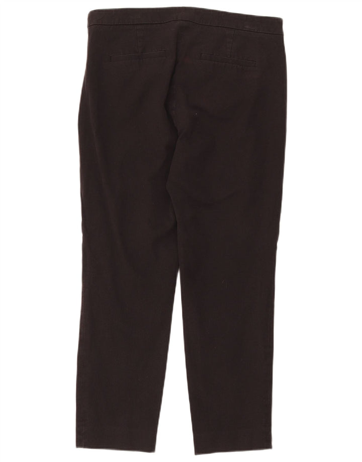 J. CREW Womens Martie Pegged Cropped Trousers US 6 Medium W28 L24 Black