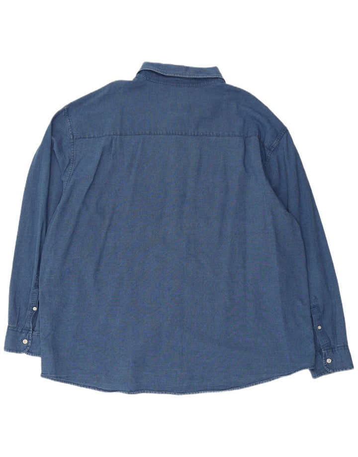 American Eagle herreskjorte 2XL blå bomuld