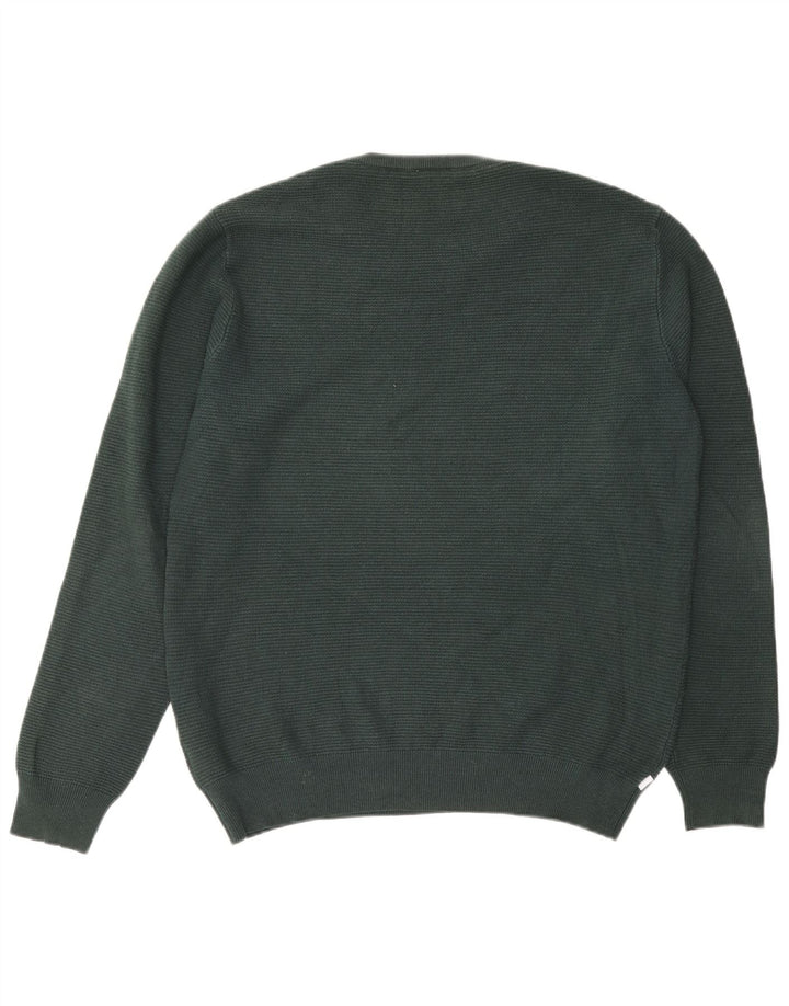 Fila Herre sweater med rund hals XL Grøn bomuld