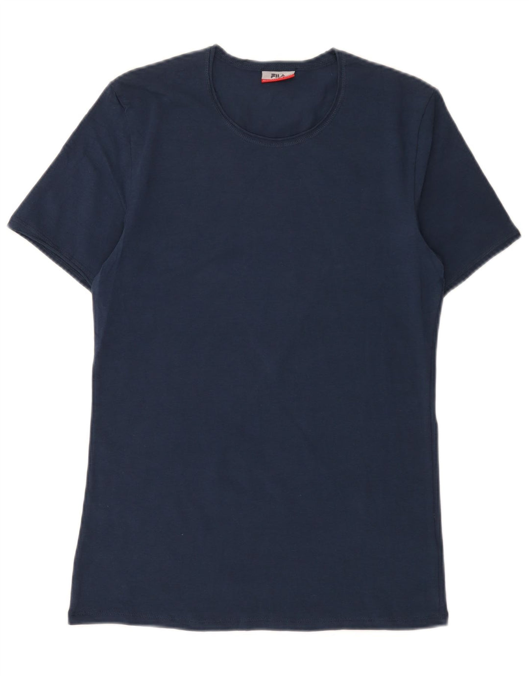Fila herre T-shirt top lille marineblå bomuld