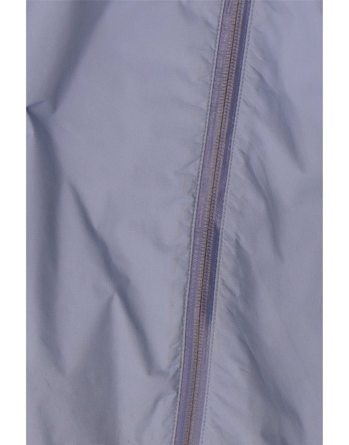 The North Face Regnjakke med hætte til kvinder UK 14 Medium Blue Colourblock