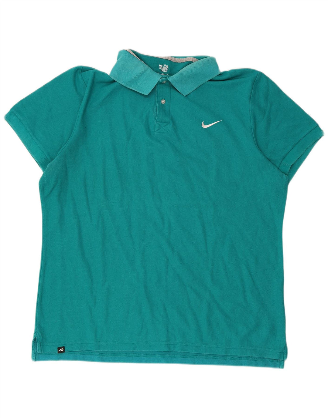 Nike Dame Polo Shirt UK 18 XL Turkis