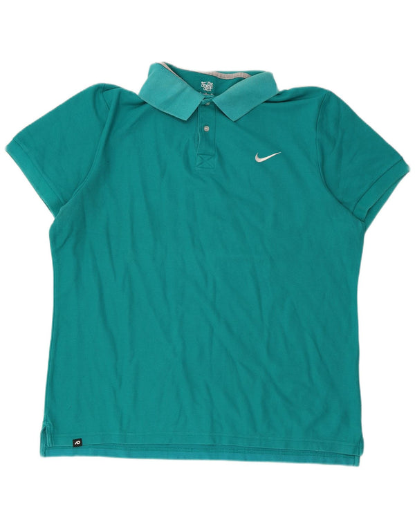 Nike Dame Polo Shirt UK 18 XL Turkis