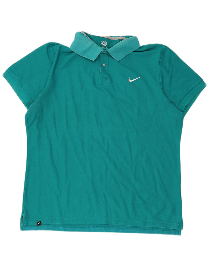 Nike Dame Polo Shirt UK 18 XL Turkis