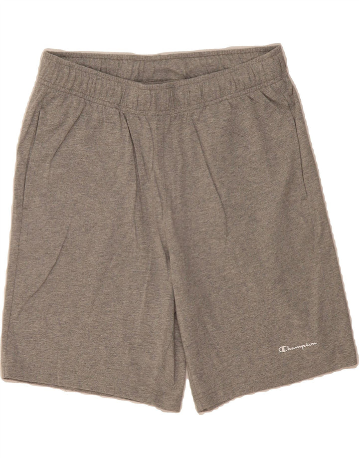 CHAMPION Mens Sport Shorts Large  Grey Vintage Champion and Second-Hand Champion from Messina Hembry 