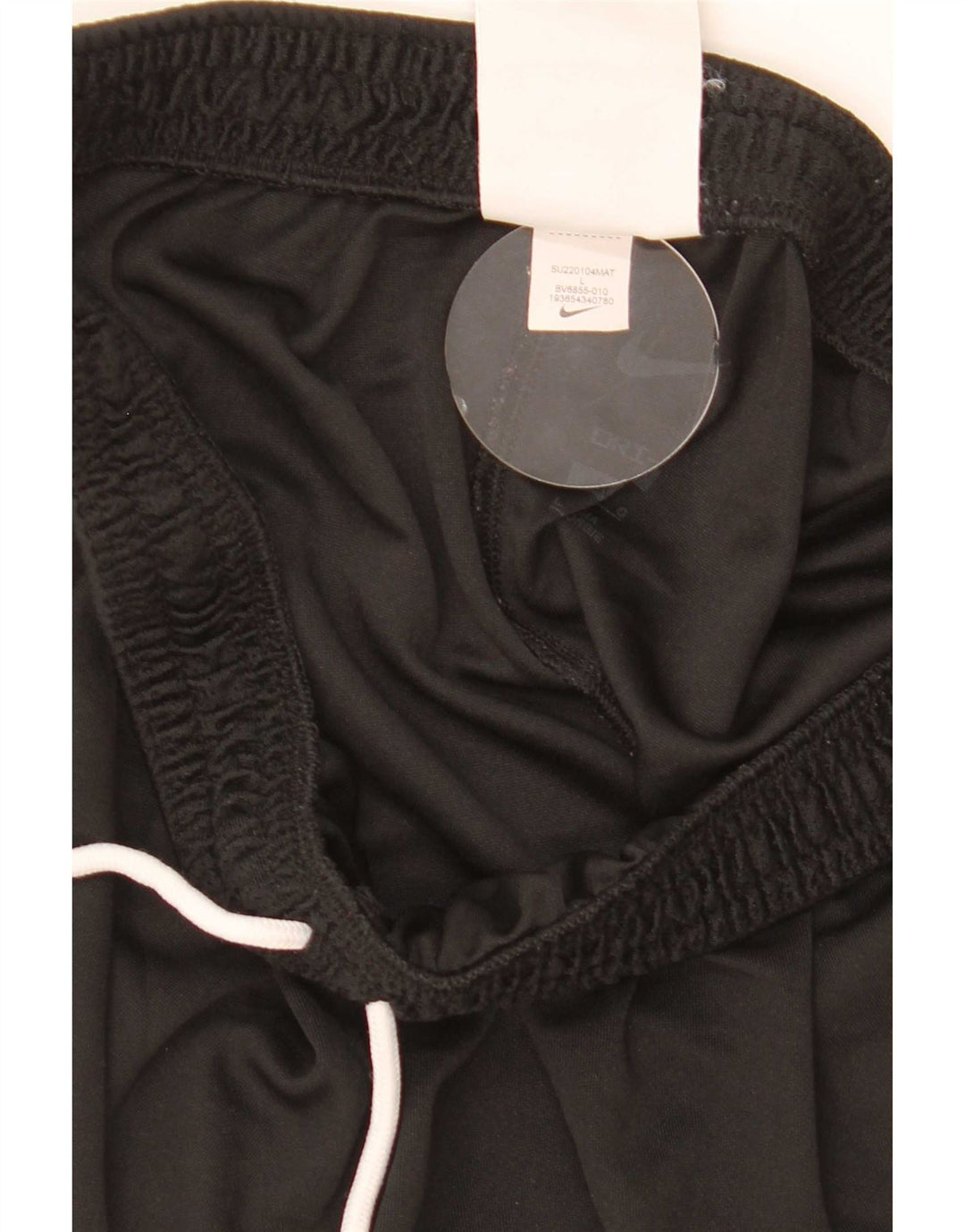 Nike Herre Dri Fit sportsshorts, store sorte polyester
