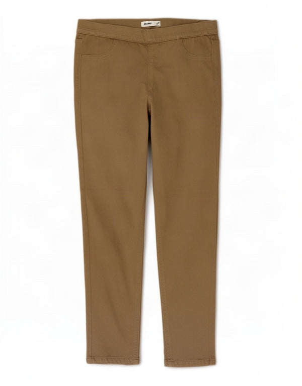 Marks & Spencer Dame Jegging Jeans UK 10 Small W30 L26 Beige Bomuld