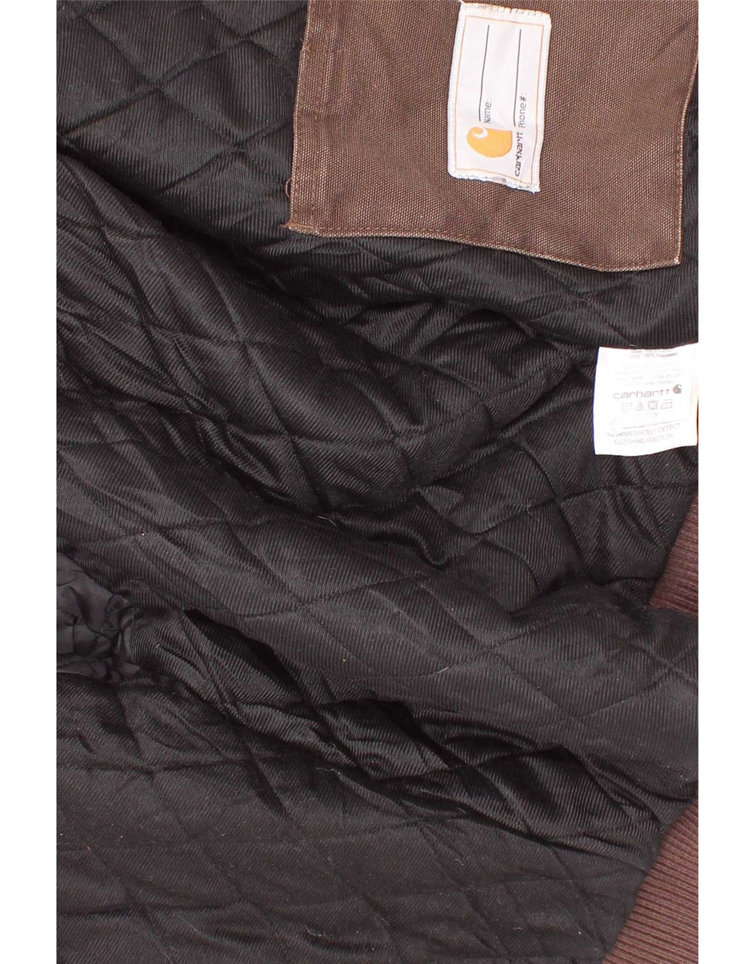 Carhartt Boys Hooded Bomber Jacket 7-8 år Lille brun bomuld