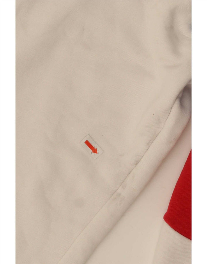 Fila Sweatshirt til mænd Lille hvid Colourblock Bomuld