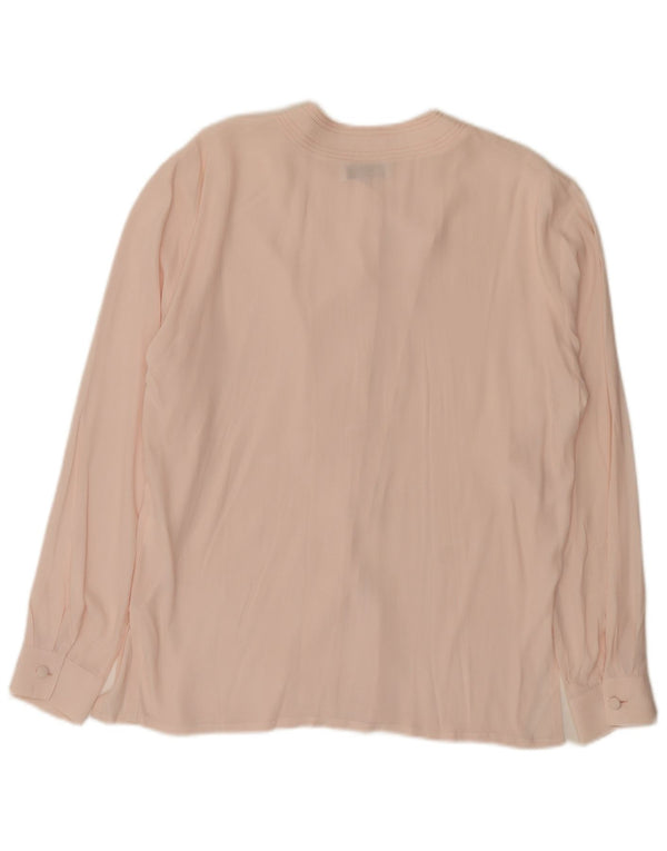 Vintage dameskjorte bluse IT 42 Medium Pink Acetate