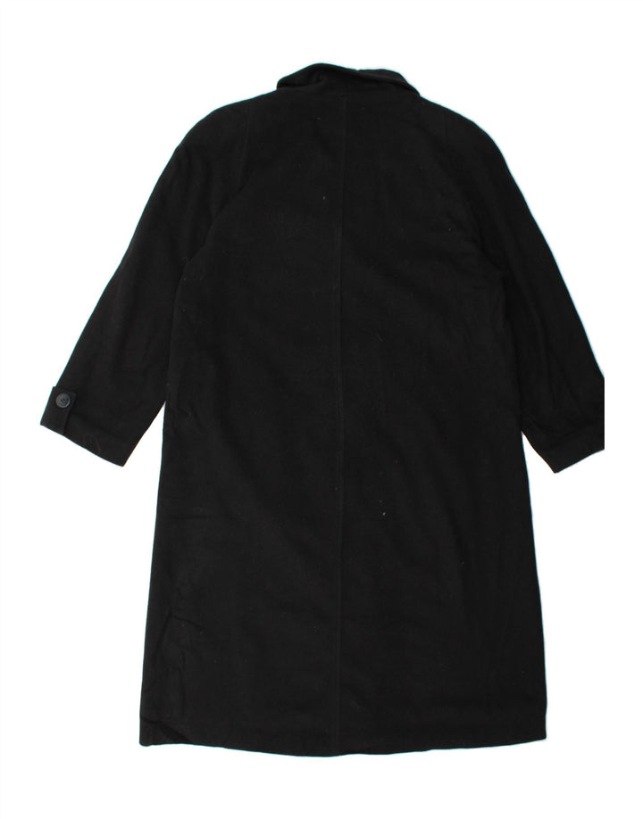 LONDON FOG Womens Overcoat US 12 Large Black Vintage London Fog and Second-Hand London Fog from Messina Hembry 