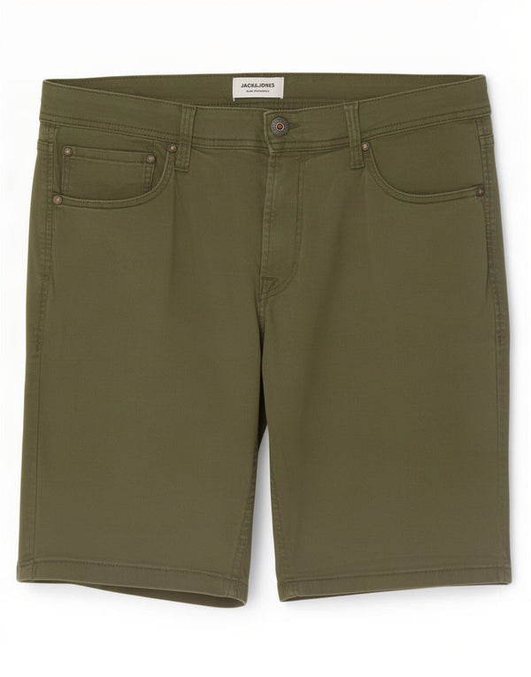 Jack & Jones Herre Casual Shorts XL W38 Grøn Bomuld