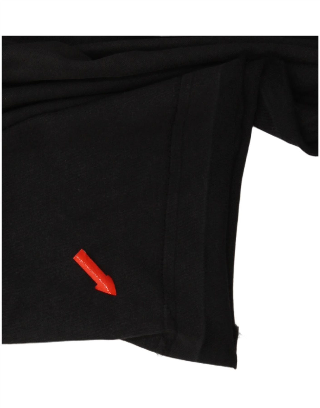 Fila Dame Grafisk T-Shirt Top UK 16 Stor Sort