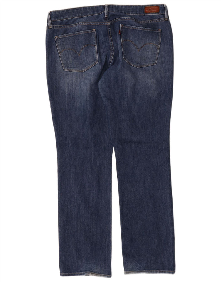 LEVI'S Lige jeans til kvinder W32 L31 Blå