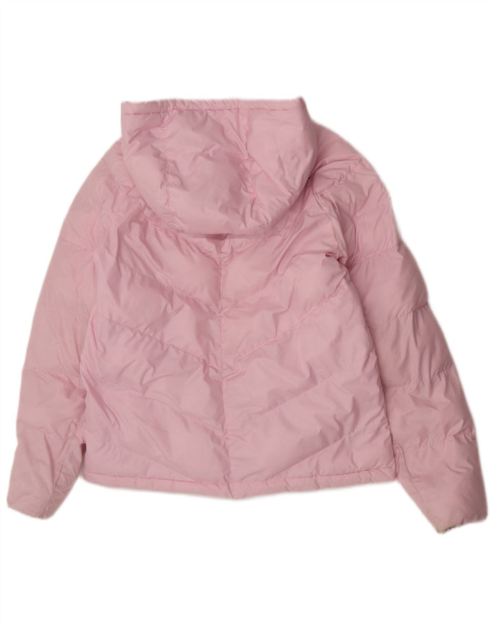 Nike Polstret hættejakke til piger 13-14 år XL Pink Polyester