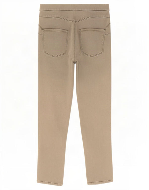 M&Co Dame Slim Jeans UK 16 Large W36 L28 Khaki Cotton