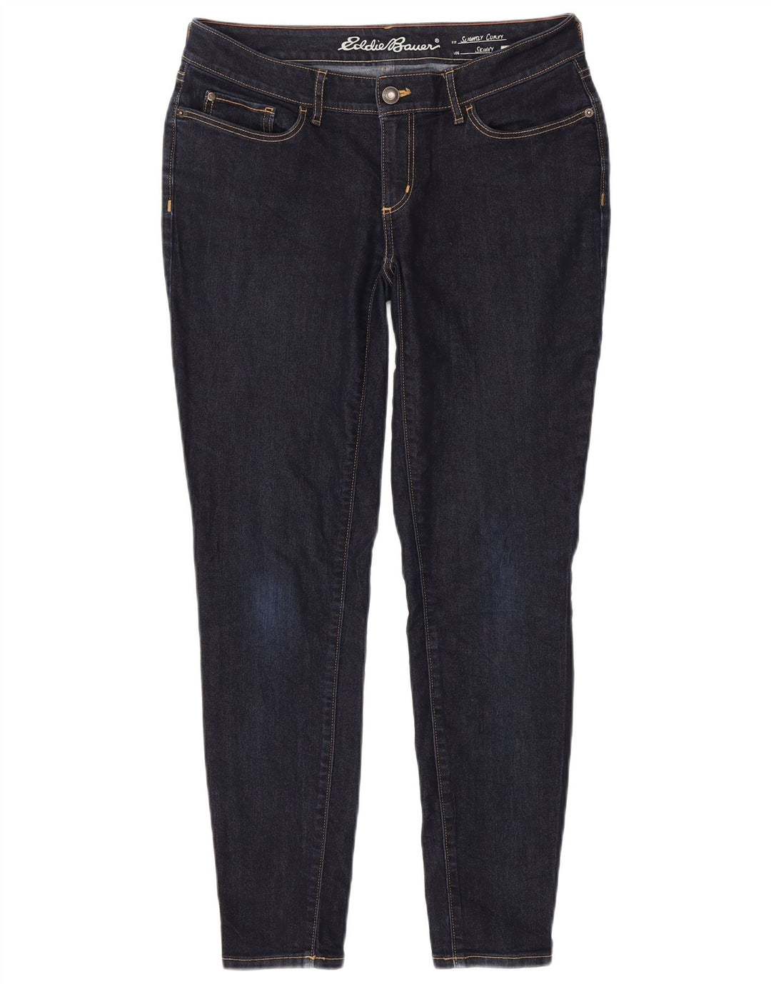 Eddie Bauer Dame Skinny Jeans US 6 Medium W32 L29 Navy Blue