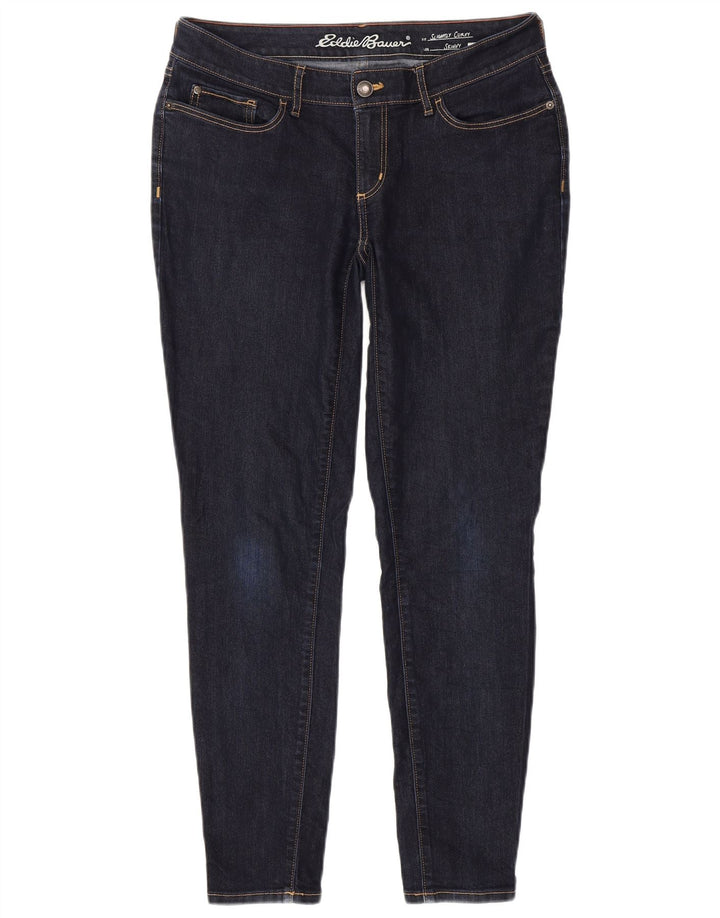 Eddie Bauer Dame Skinny Jeans US 6 Medium W32 L29 Navy Blue