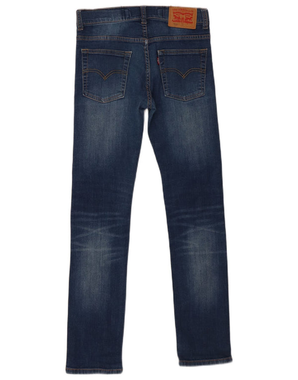 Levi's Girls 510 Skinny Jeans 11-12 år W26 L27 blå bomuld
