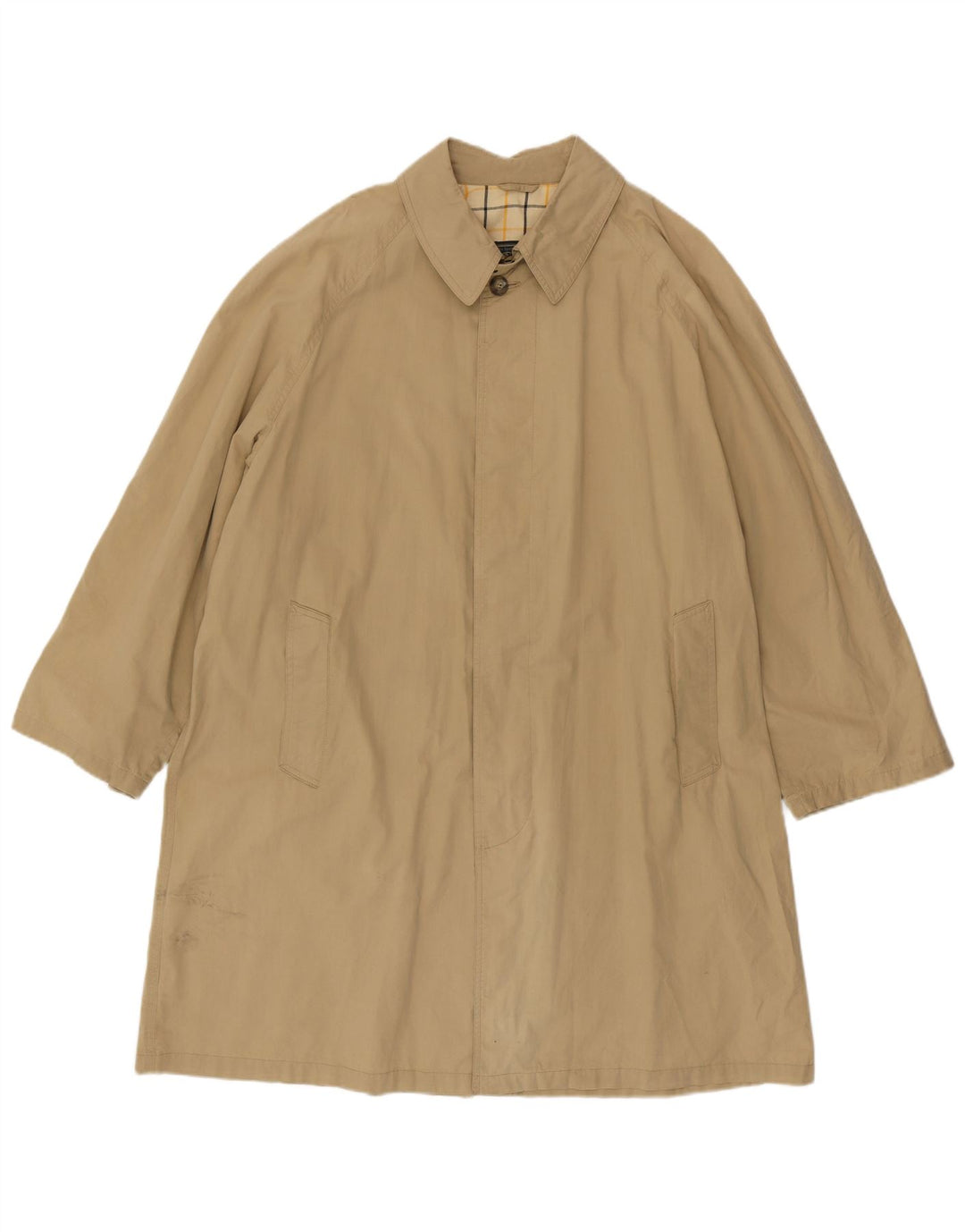 BOOGIE Herre Overfrakke IT 50 Stor Beige Bomuld