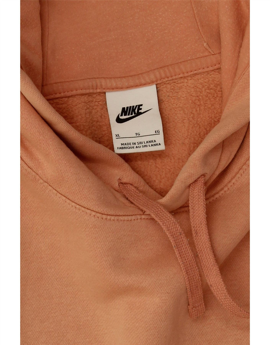 Nike Herre hættetrøje Jumper XL Orange Bomuld