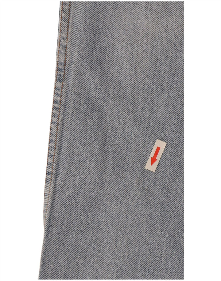 Wrangler Straight Jeans til mænd W34 L30 blå bomuld