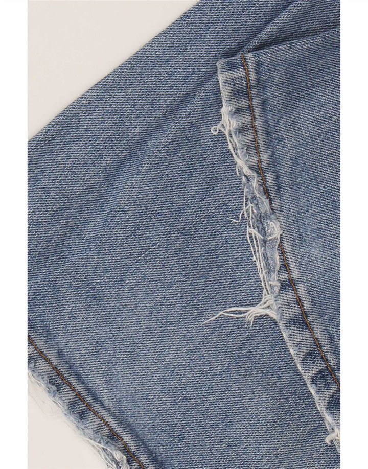 Wrangler Herre Regular Fit Straight Jeans W34 L32 Blå Bomuld