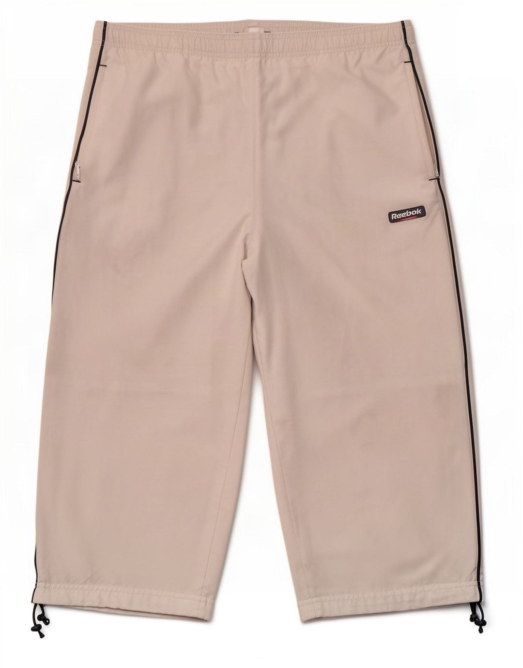 Reebok Herre Bermuda Sport Shorts Små hvide polyester