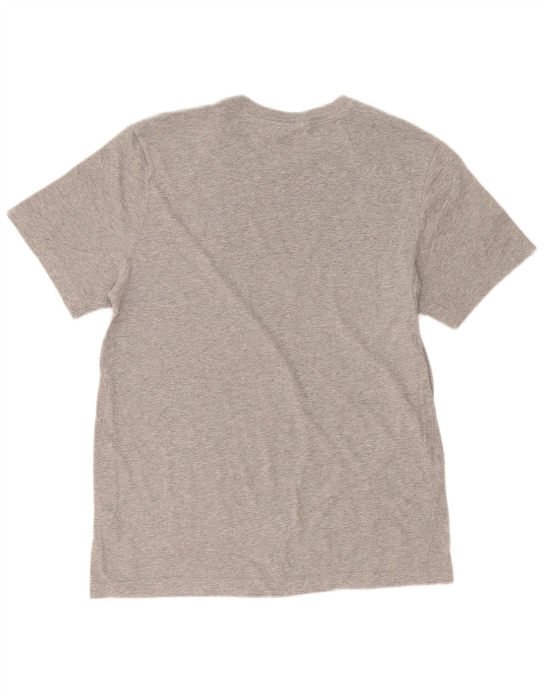 Nike Herre The Tee T-Shirt Top Medium Grey Bomuld