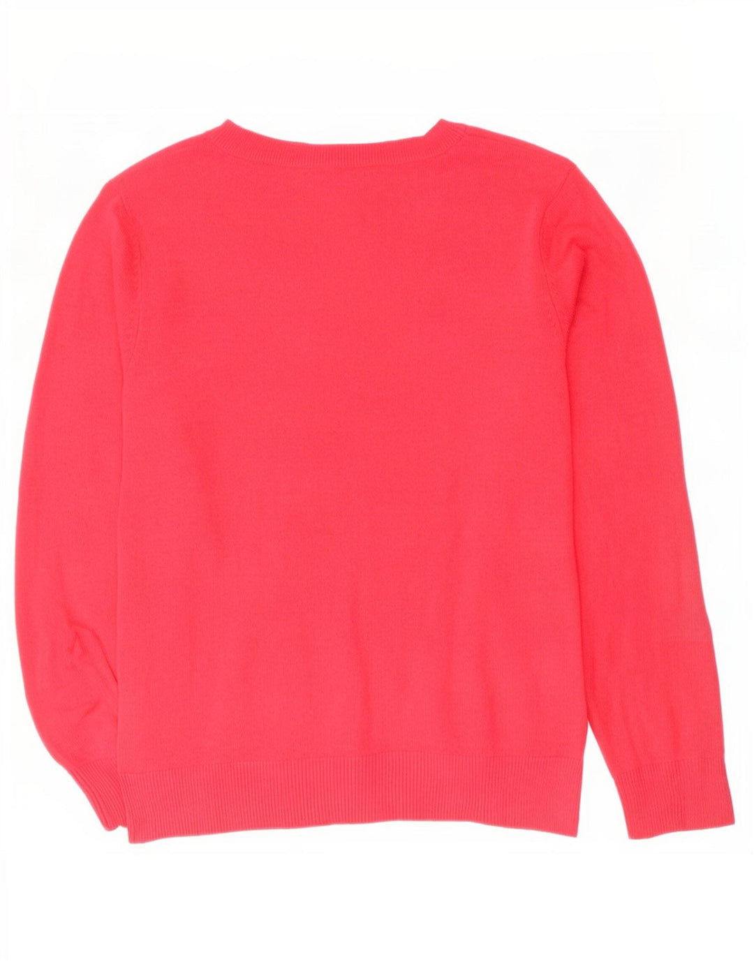 Marks & Spencer Dame Boat Neck Jumper Sweater UK 12 Medium Pink