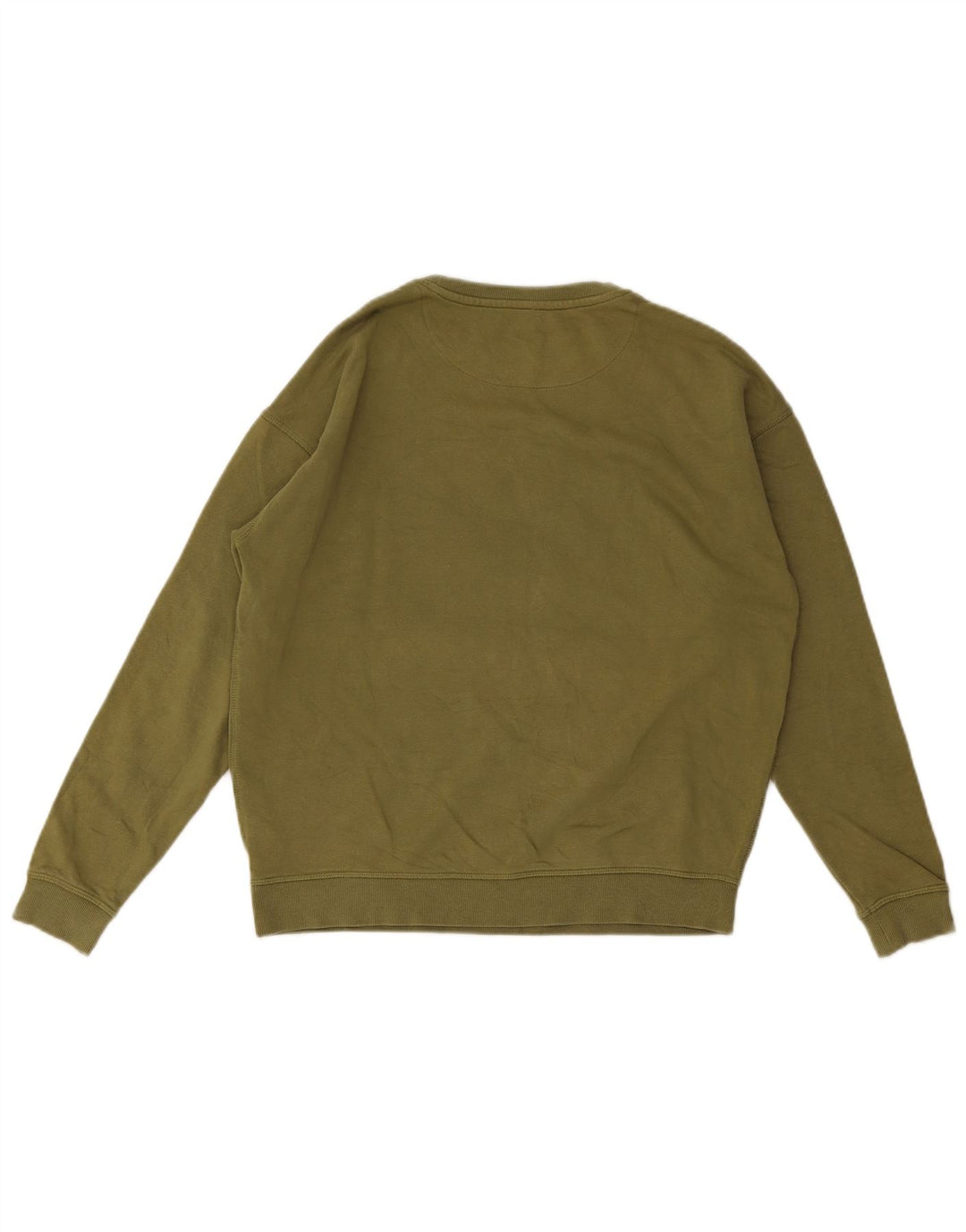 Marks & Spencer Boys Grafisk Sweatshirt Jumper 13-14 år Khaki Bomuld