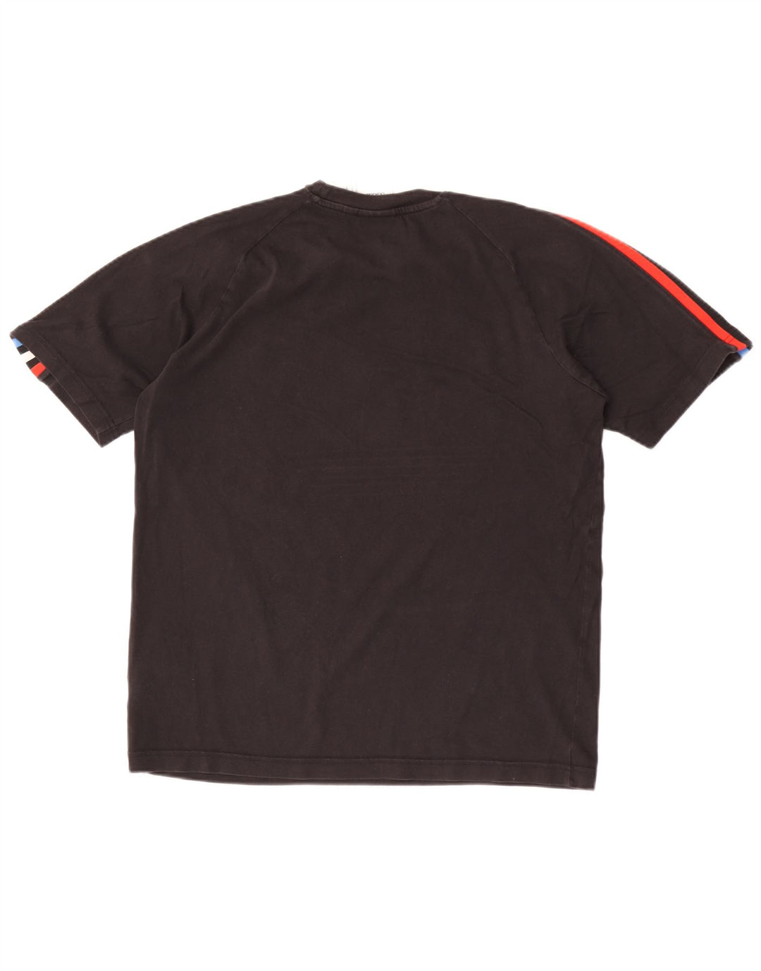 Adidas Herre grafisk T-shirt Top Medium Sort Bomuld