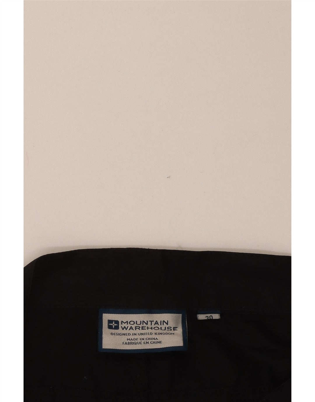 Mountain Warehouse Herre Cargo Shorts W30 Medium Sort Polyester