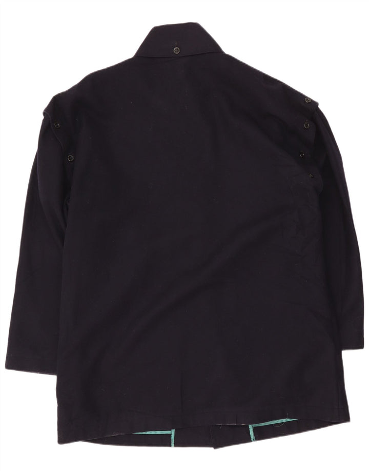 Orcinus Herre Windbreaker Coat IT 52 XL Marineblå Uld