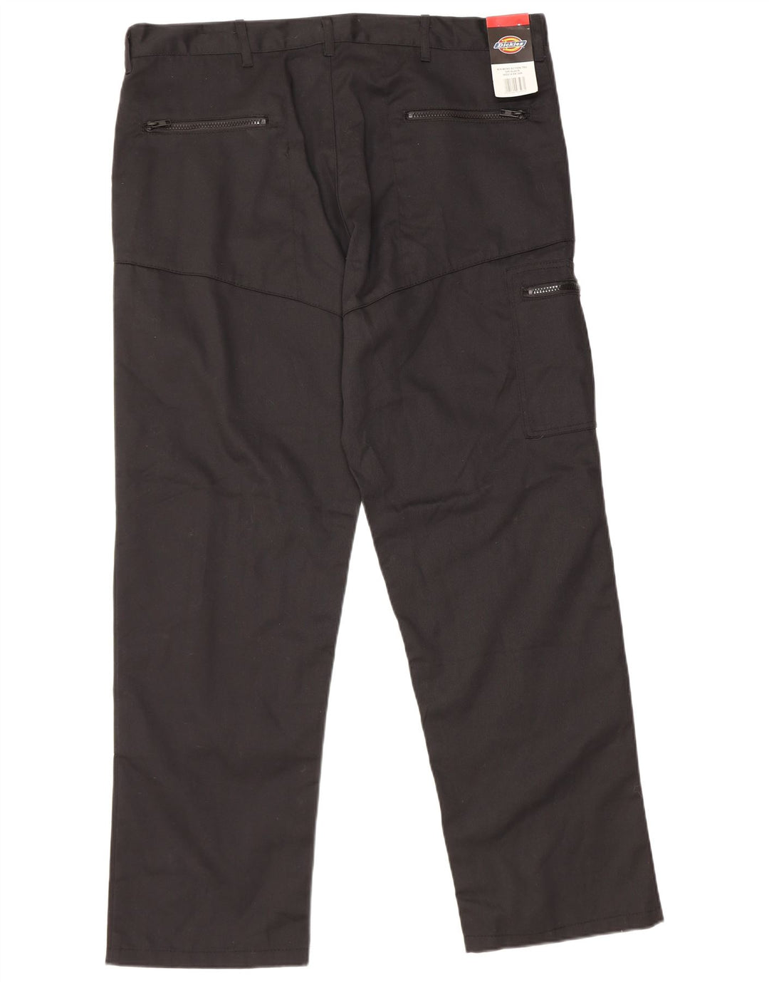 DICKIES Straight Cargo bukser til mænd W38 L30 Sort polyester