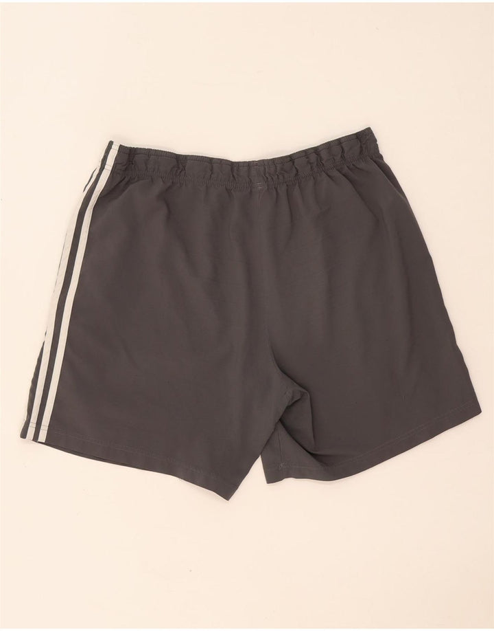 Adidas Sportsshorts til mænd, store grå polyester