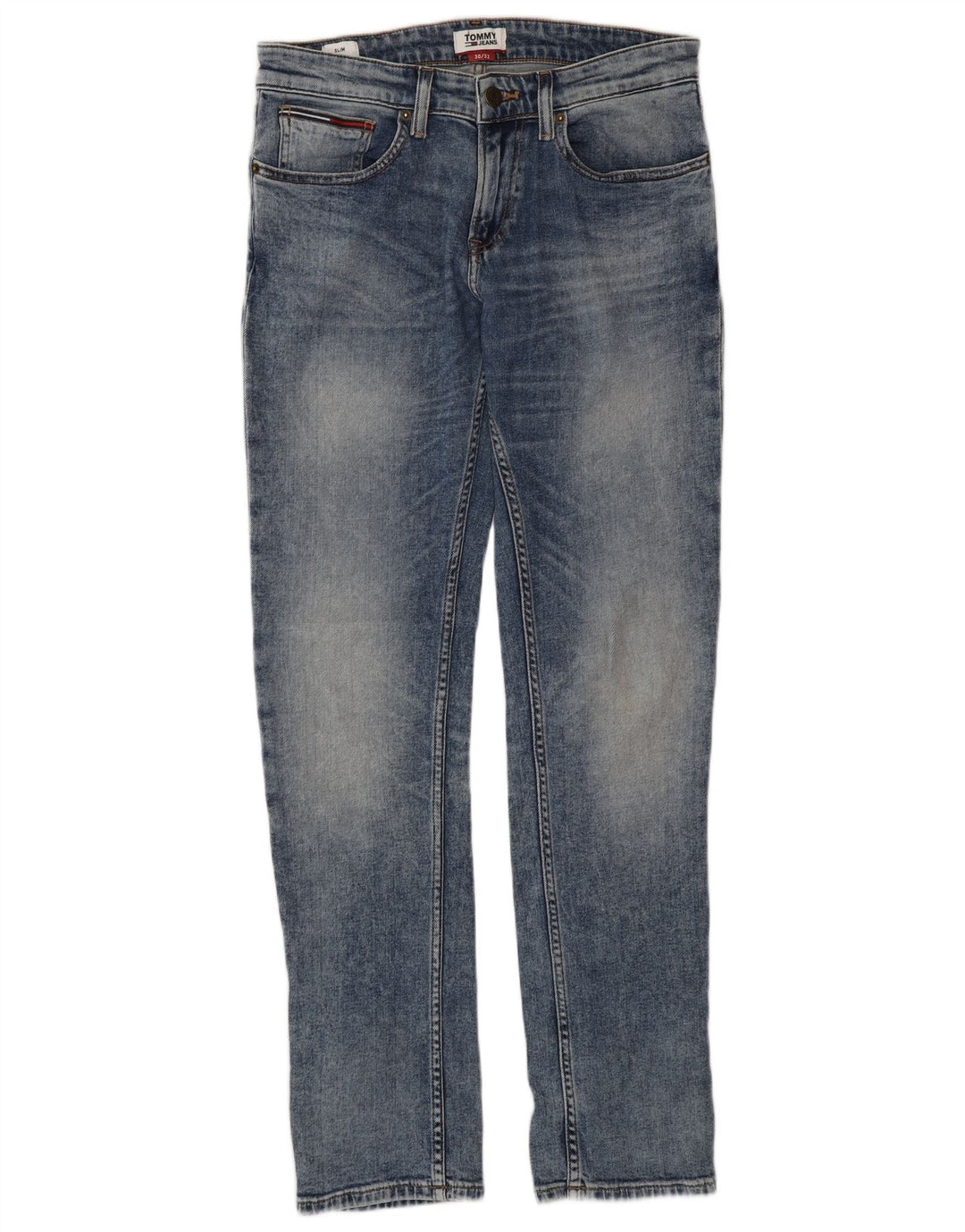 TOMMY HILFIGER Slim Jeans til mænd W30 L32 Blå
