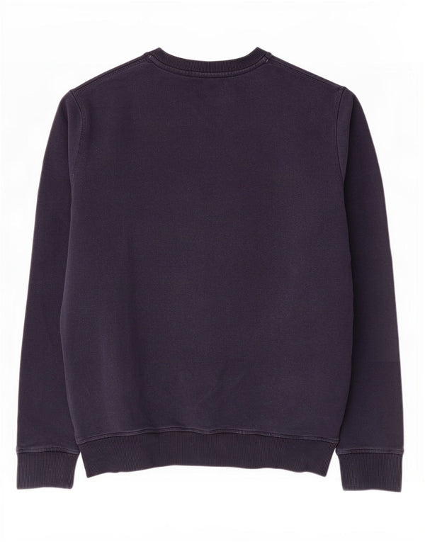Timberland Herre grafisk sweatshirt jumper stor marineblå bomuld