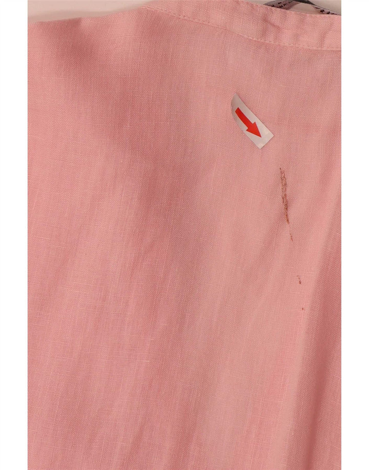 Zara skjortebluse til kvinder UK 16 Large Pink
