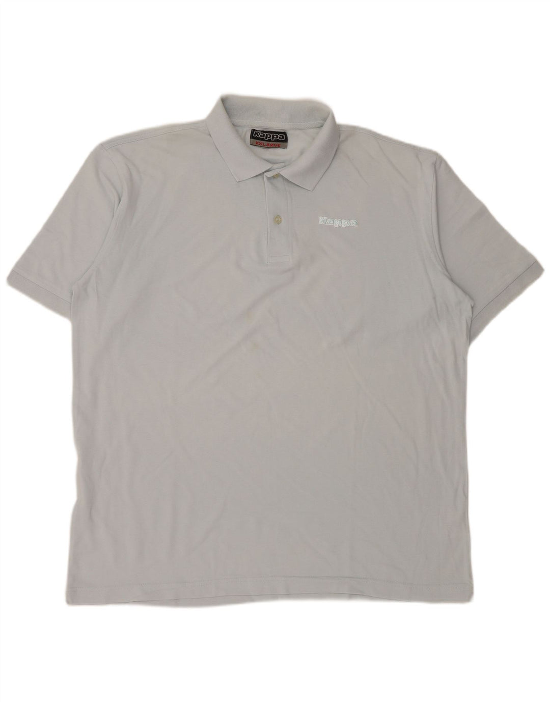 Kappa herre poloshirt 2XL blå bomuld