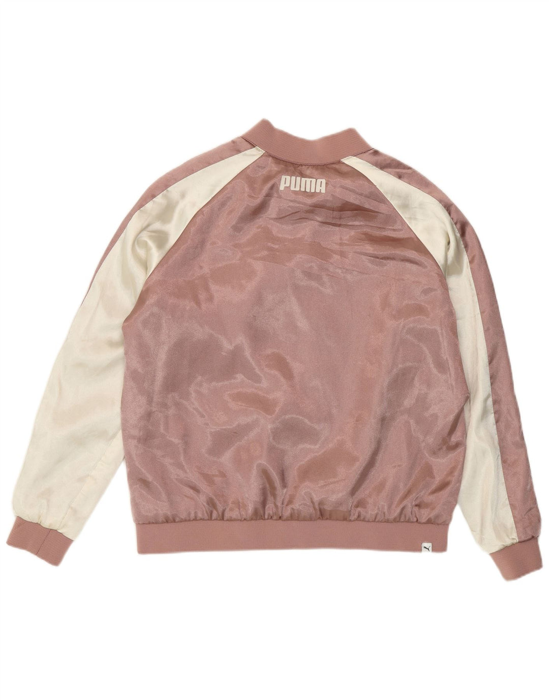 Puma Grafisk træningsdragt topjakke til kvinder UK 12 Medium Pink Polyester