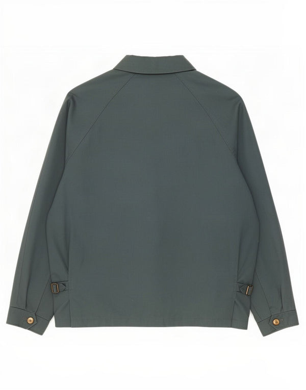 Marks & Spencer Herre St. Michael Bomber Jacket UK 42 XL Grøn Bomuld