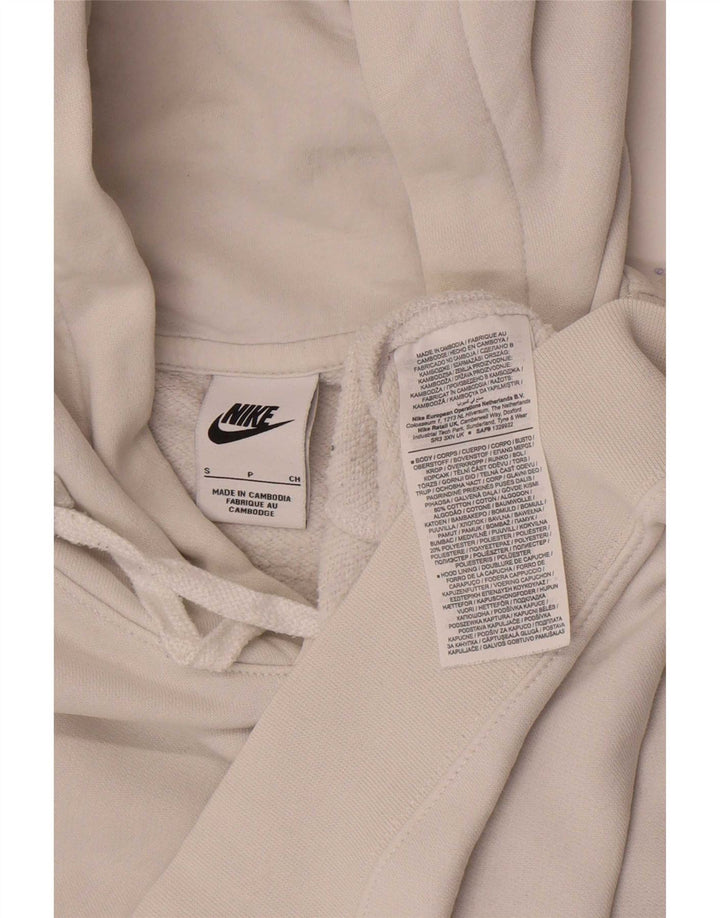 Nike hættetrøje til mænd, lille hvid bomuld