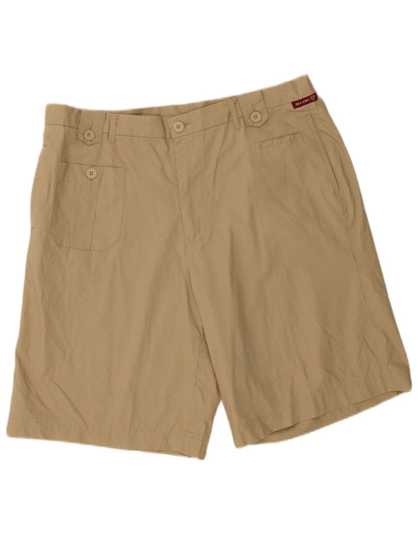 Rica Lewis Cargo Shorts til kvinder 2XL W40 Beige Bomuld
