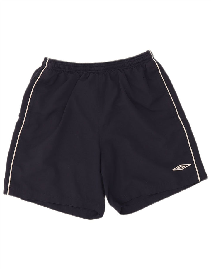 UMBRO Sportshorts til mænd Large Navy Blue Polyester