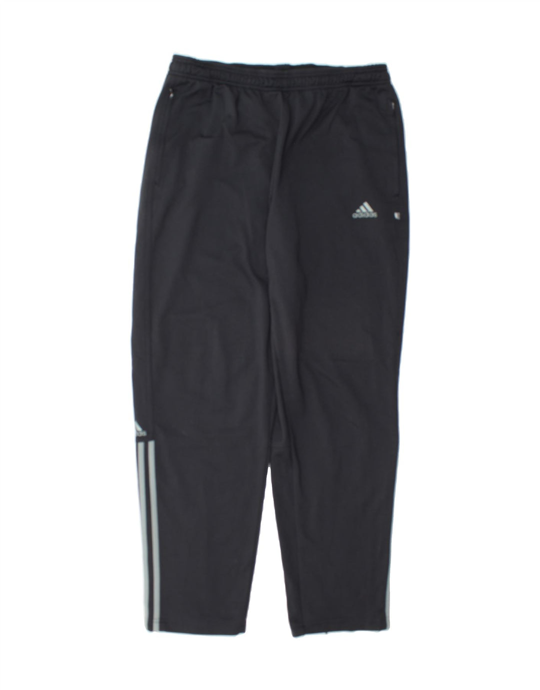 ADIDAS Mens Tracksuit Trousers Large Navy Blue Polyester Vintage Adidas and Second-Hand Adidas from Messina Hembry 