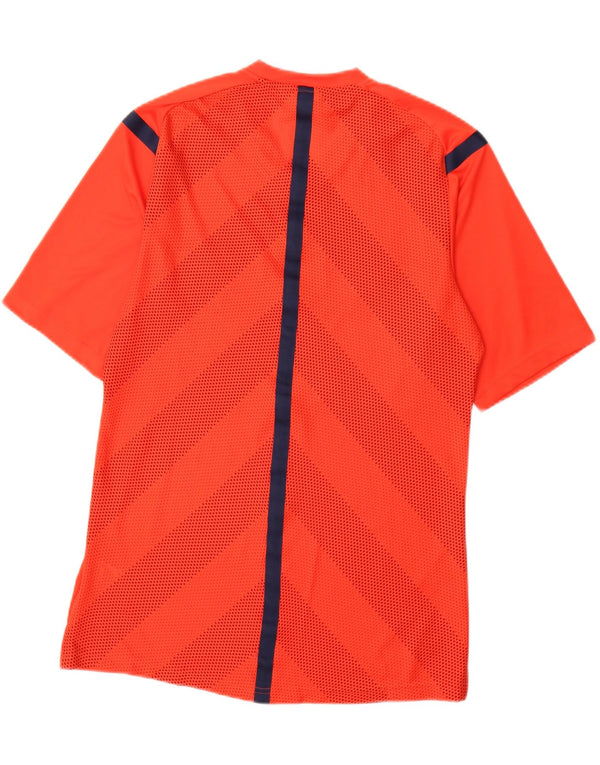 Adidas Herre Irish Clare Grafisk T-Shirt Top Medium Rød Polyester