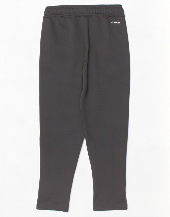 Adidas Boys Aeroready Tracksuit Bukser 5-6 år Sort polyester