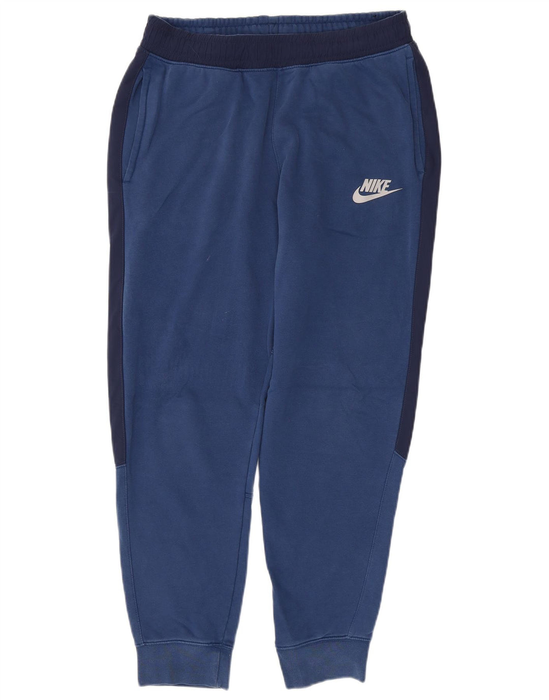 NIKE Træningsdragt til mænd Joggers Medium Marineblå Colourblock Bomuld