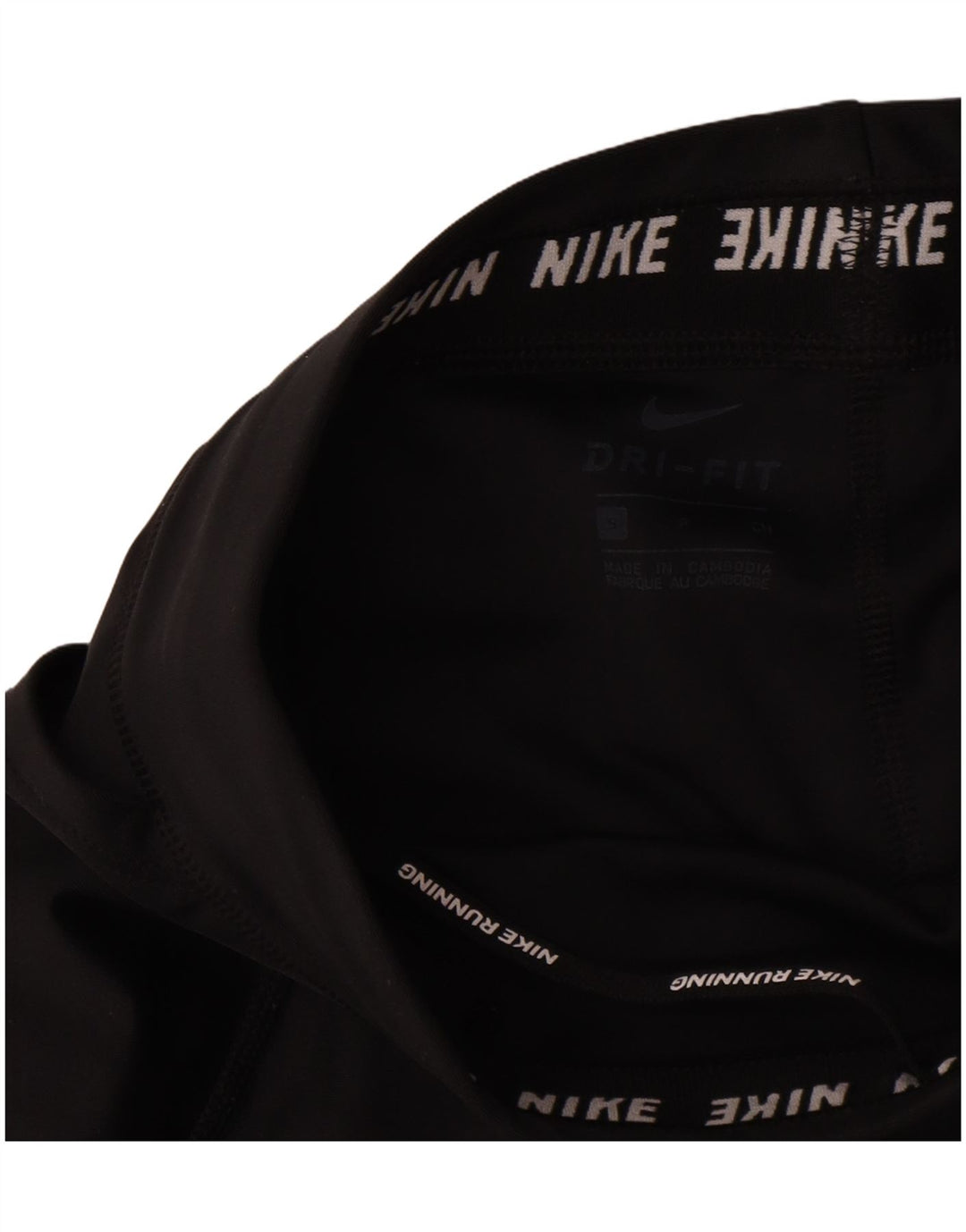 Nike Dame Dri Fit Leggings UK 10 Small Black